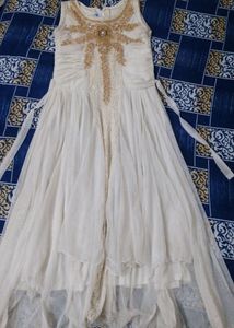 Off White Gown Dress 🦋