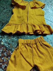 Cute Yellow Kids Outfit