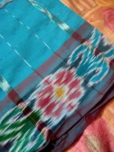 Blue Handloom Saree
