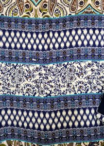 Paisley Print Tunic Top