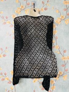 Crochet Beaded Cardigan