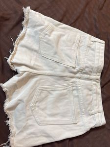 Denim Distressed Shorts