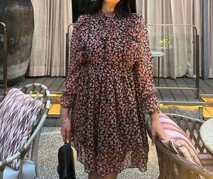 Averil Dress Black Floral