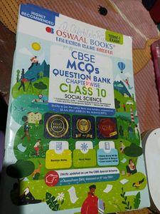 OSWAAL Class 10 CBSE MCQ Question Bank