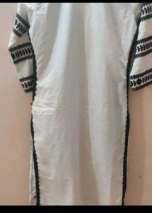 Chikankari White Kurta