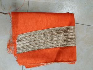 Net 2 Shade Saari With Blouse Piece