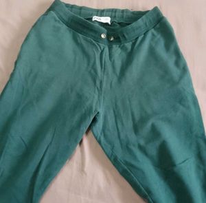 Zara Green Sweatpants