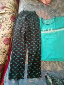 Green Night Dress Women