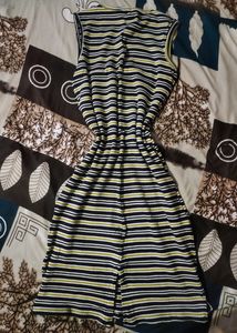 Stripped Bodycon Dress
