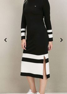 Round-Neck Bodycon Dress