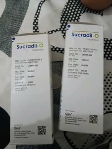Sucradil Syrup For Gas And Acidity