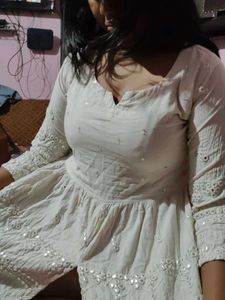 Eyelet Embroidered Peplum