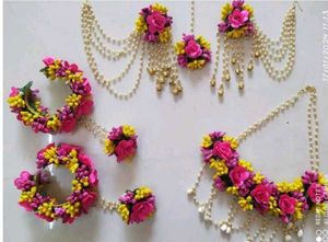 Haldi Jwellery Set