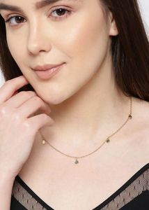 Accessorize London Discy Pendant Chain Necklace