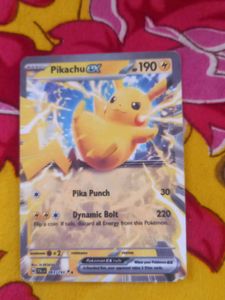 Pikachu EX - Pokemon Card