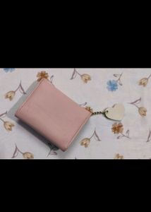 Pretty Pink Coloured Women Wallet/Small Purse