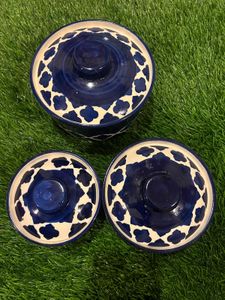 Handcrafted Ceramic Food Storage Set