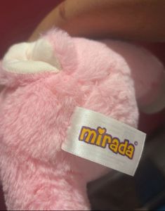 Pink Bunny Plush Toy