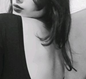 Black Backless Dress