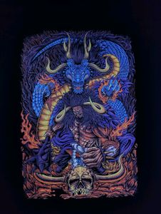 Anime Back Printed Tshirts