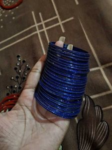 Blue Bangle Set