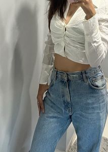 H&amp;M White Blouse 🦢🤍