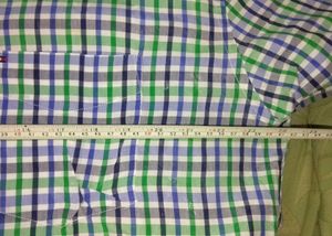 NEW TOMMY HILFIGER Checkered Casual Shir