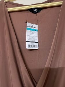 Max New Brown Top For Ladies