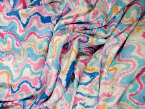Beautiful Cotton Crepe Suit Fabric