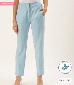 Myntra Trendy Casual Formal Pants For Women