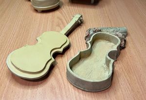 Combo of Musical Instruments Decor