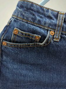 Zara High Waist Premium Denim Jeans