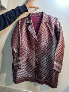 Vintage Patterned Blazer