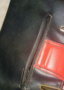 ... Branded Hand Bag Only Back Side Zip Is Not W