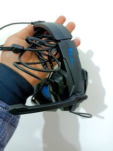 Gaming Headset With Blue Lights