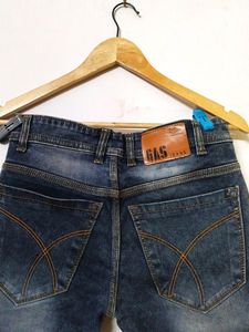 Gas Brand Navy Blue Colour Jean For Men