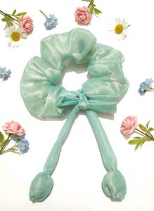 Cute Mint Scrunchie