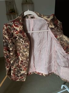 TAPESTRY Orange FLORAL JACKET 🍊