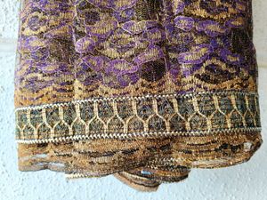 Multicolour Net Saree