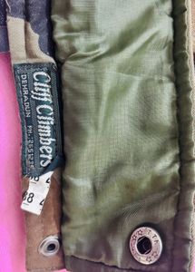 Cliff Climbers Reversible Jacket,Army/Military