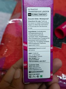 Sugar Pop Ultra smooth Transfer Proof Lipstick