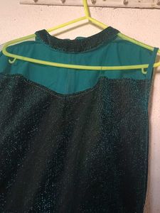 Elegant Green Maxi Dress