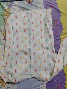 Embroidered White Kurta