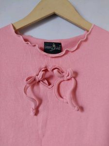 Cute Pink Heart Tee