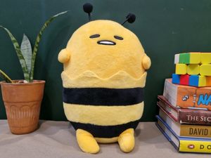 Gudetama Egg Sanrio Official Soft Toy Bee Costume