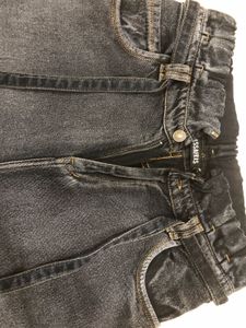 charcoal gray jeans