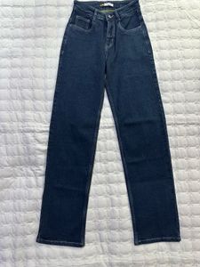 Off Duty Navy Blue Jeans