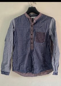 checks office going shirt