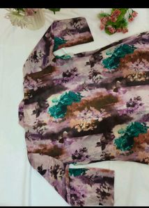 Brand New Long Floral Overcoat 30 Off On Shipping