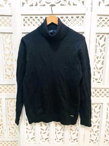 Original Tommy Hilfiger Black Turtleneck Sweater B